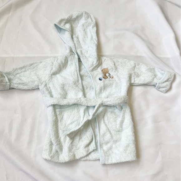 First Impressions Other - 🔥3/$15🔥Baby Boy Teddy Bear Bath Robe
